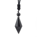 2026 In stock Gemstone multi-color pendulum wholesaler pendulums gemstone cone shape for fengshui home decoration gift