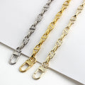 2023 Nolvo World New Wholesale Metal Chunky Sell Shoulder Lobster Clasp Alloy Chain Accessories Strap for Woman Bag Purse