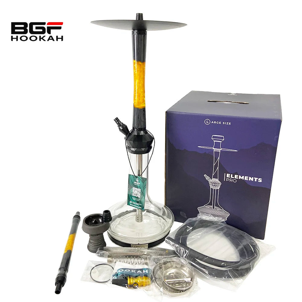 Wholesale 47CM Gift Gox Elements Mini - Wandy Shisha Smoking Set Stainless Steel Shisha Hookah