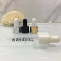18/410 20/410 12/410 10Ml Elegant Smooth Glass Dropper Cap Transparent Dropper
