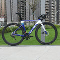 JAVA KI WI Team Version Java Air FUOCO Road Bike 700C T800 Full Carbon Fiber Racing Bike Hydraulic Disc Brake for Adults