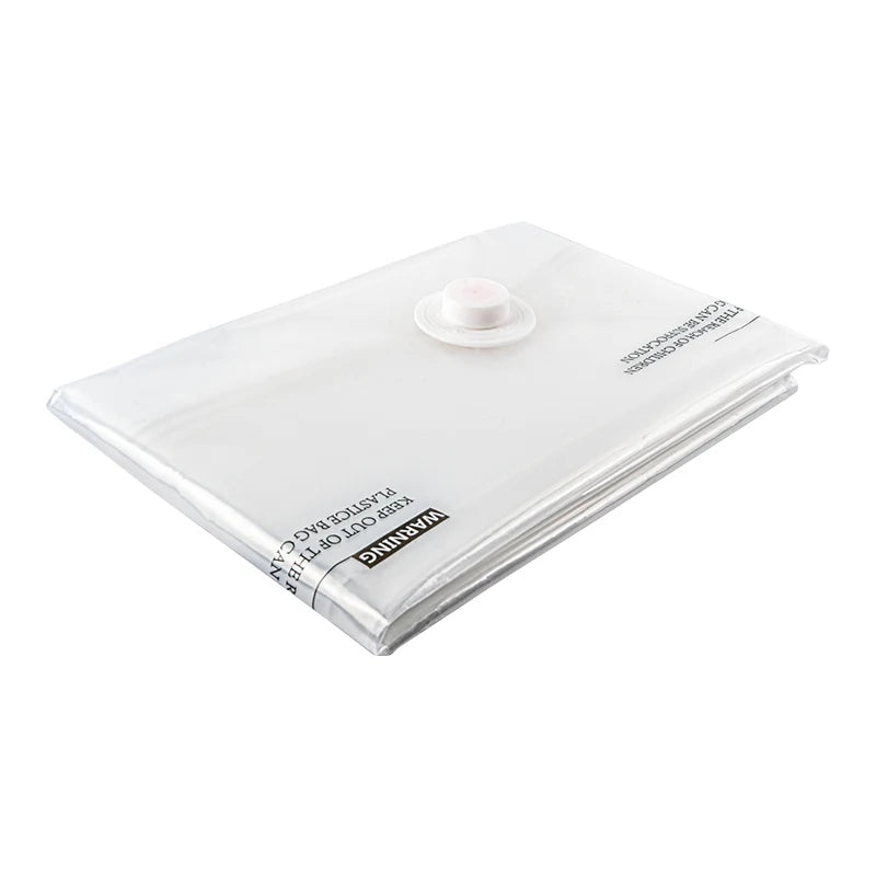 Vacuum Compression Storage Bag for Bedding & Clothing Flexible Design Space Saver Eco-Friendly 40x60cm