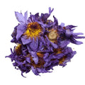 300g/pack Organic Blue-lotus-bulk New Wholesale Dried Nymphaea Caerulea Flowers Blue Lotus Flower for Sale