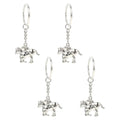 Hot Sale Metal Horse Keychains Animal Bag Pendant Charms for Cars Showcase Your Unique Style