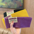 Autumn and Winter Temperament Color Headband Solid Color Design Sense Fashion Headband High Sense Hair Accessories
