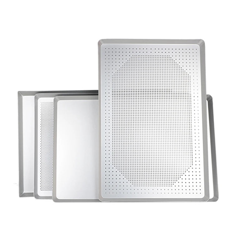 60x40cm Thickened Aluminum Alloy Barbecue Non-stick Baking Tray Oven Baking Pan Non-stick Baking Tray European-style Cake Tray