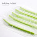 1 Dollar Products Kitchen and Home Accessory Kitchen Scraper Cleaning Brush 2in1 Tip and Ended Scraper Brushes clear Packing