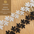 Water Soluble Lace Polyester Barcode Clothing Accessories Lace Embroidery Women's Skirt Accessories in Stock Lace Accessories