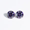 Xingyue Wholesale Loose Gemstone Round Shape Amethyst Violet 1 Carat 6.5mm