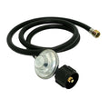 Heater  Propane Regulator Valve with Hose Low Pressure 5FT Long for Outdoor BBQ Grill Patio Gas Heater