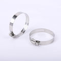 American Type Stainless Steel 201 304 316 Band Width 12mm Pipe Clips High Torque Hose Clamp