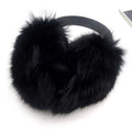 Sample Support Real Rabbit Fur Winter New Free Size  Adult Genuine Fur Earmuffs.