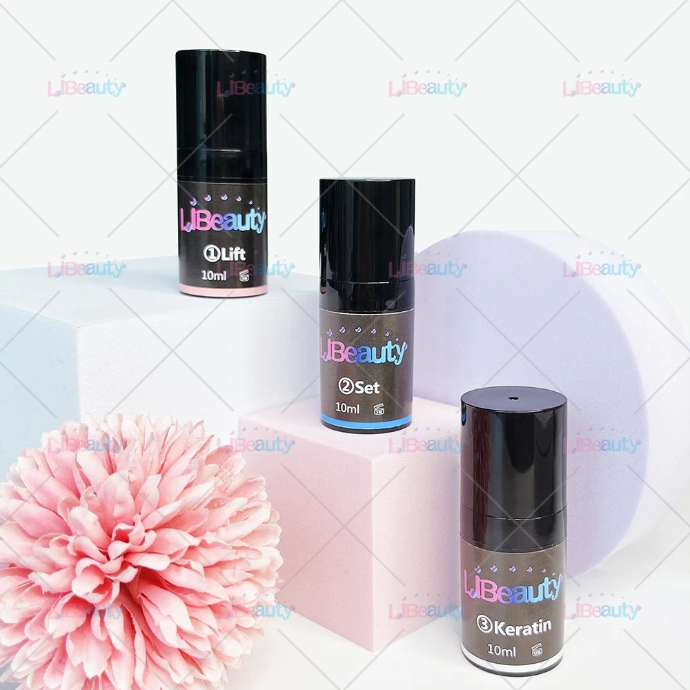 Private Logo Eyelash Lifting Set Private Label Customized Eyelash Lifting Kit and Eyebrow Lash Curl