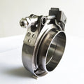 2.5" Quick Release Ss 304 v Band Clamp with Male Female Flange and Metal Nut