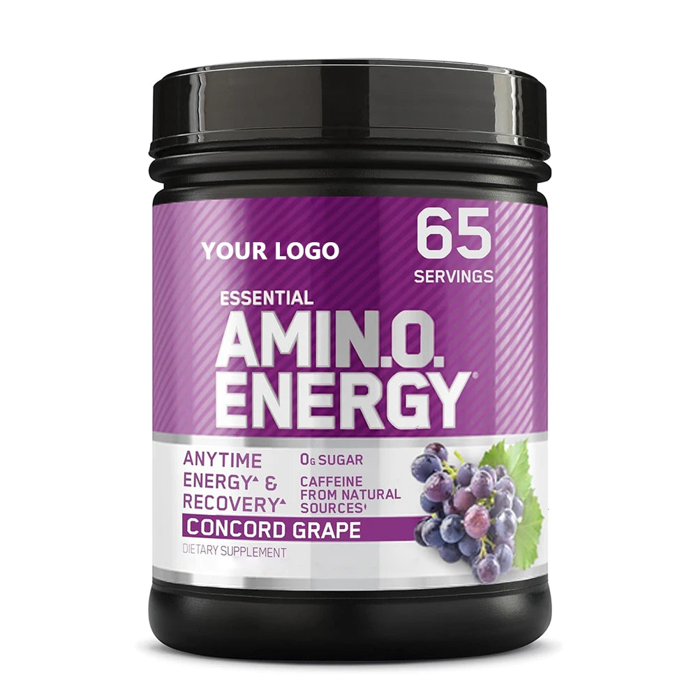 OEM/ODM Customizable Sugar Free BCAA & Amino Energy Powder Plus Muscle Recovery Drink with Amino Acids for Men & Women