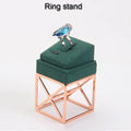 Custom Luxury Metal Jewelry Display Set Velvet Ring & Pendant Holder Elegant Earings Stand for Your Store or Home