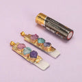 Wholesale Trendy Natural Selenite Mineral Point Pendants Fashion Quartz Stone Charm Jewelry