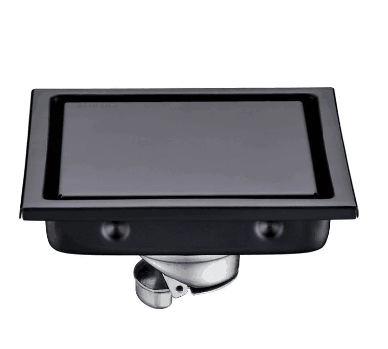 Modern 304 Stainless Steel Anti Blocking Shower Floor Drain with Easy Installation for Bathroom Home Apartment Use