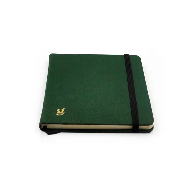 Custom Hardcover Linen Notebook Book Cloth Fabric Diary Hard Cover Journal Notebook A5
