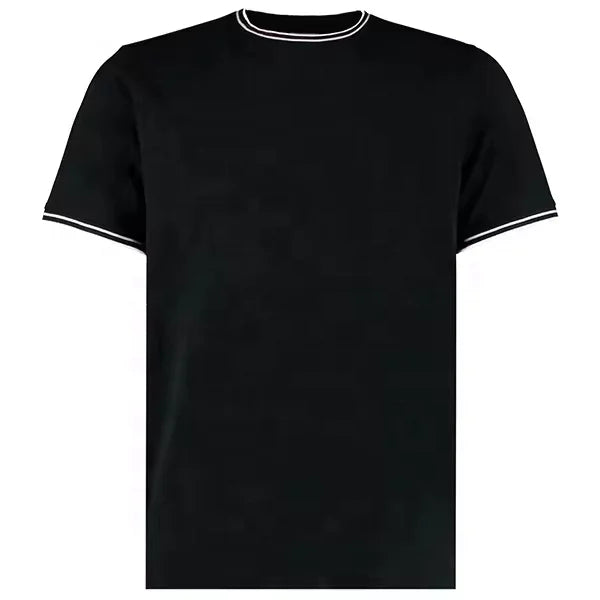New Design Cotton Mid-Weight Men's Crewneck T-Shirt Blank Script Regular Big and Solid Pattern O-Neck