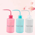 250ml 500ml Cosmetic Tattoo Supplies Tattoo Wash Squeeze Bottle Clean Non-spray Plastic Bottle with Scale Labels Lash Extension