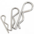 M1.2 M1.6 M2 M2.5 M3 M4 M5 M6 M7 DIN11024 Zinc Plated Stainless Steel Safety Hitch Cotter R Pin R Clip