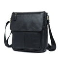 Man Tote Custom Logo Genuine Leather Mobile Phone Side Chest Sling Crossbody Luggage Travel Shoulder Messenger Bag for Men Women