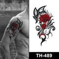 NEW Waterproof Stock Tribal Designs Tattoo Stickers Half Arm Tattoo Temporary