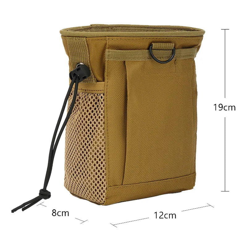 Tactical Waist Bag MOLLE System Multi-Functional Outdoor EDC Gear Water-Resistant Compact Tool Storage Belt/Hip Mountable