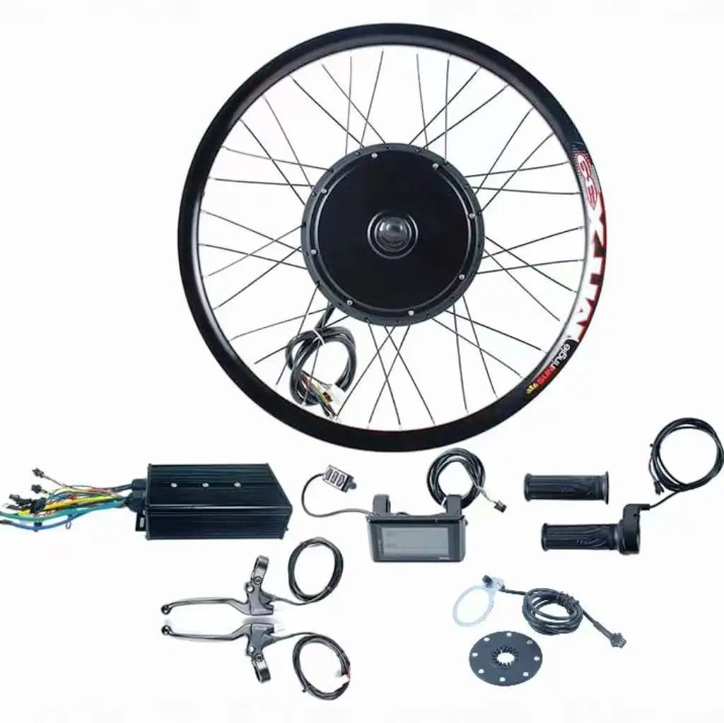 48v 52v 2000w Wheel Power Motor Electric Bike Kit Conversion Kits for Ebike Bicycle
