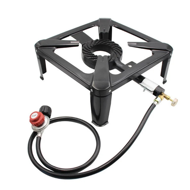 Cast Iron Camping Stove Portable Gas Stove Outdoor Propane Stove