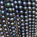 Fashion Simple Exquisite Natural AAA/AAAA NGTC Certified Pearl Colorful Hawaiian Necklace Wholesale for Women 9.5-10.5mm