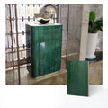 Custom 3D Artificial Jade Wall Panels Wave Texture Modern Design Fireproof Moisture-Proof for Home Hotel Warehouse Decoration