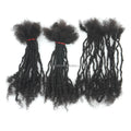 KAMA Cheap Price Handmade Interlocs with Curly Ends Virgin Human Hair Wholesale Price Manufacturer Customizable Extension MegaBDM