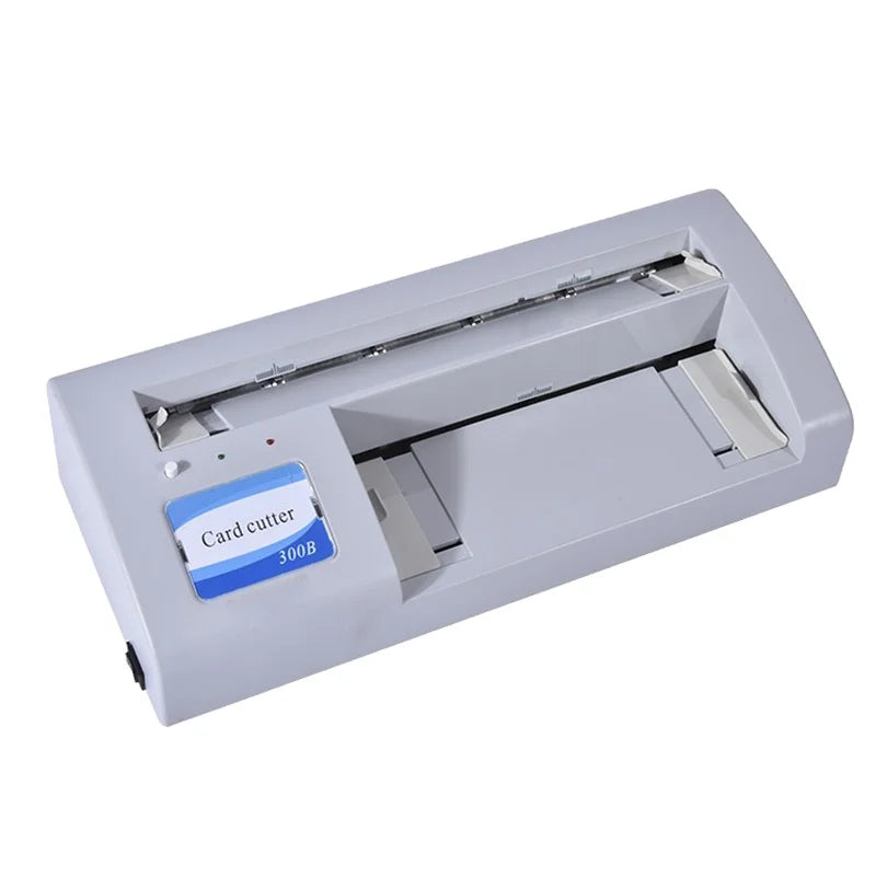 Automatic 3.5"x 2" Letter Size Business Card Cutter Electric Paper Trimmer Binding Machine for Business Use