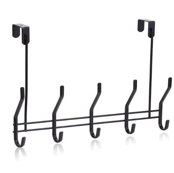 Heavy Duty Wrought Iron Over the Door Hook Clothes Wall Storage Metal Hanger