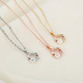 Trendy Hot Sale Shell Garland Pendant Necklace Zircon Crystal Pearl Necklace Butterfly Flowers Necklace for Women and Girls