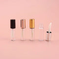 Trial Size Hot Sale Cheap Price DIY Mini Lovely clear Colorful Small Wand Empty Lip Gloss Tube Container 1ml
