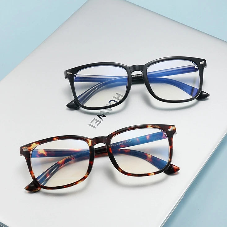 Custom Logo Ladies Computer Anti Blue Light Retro square Optical Frame Wholesale Women Eyewear Men Eyeglasses Design Eye Glasses