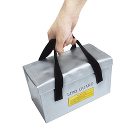 YIHUAXING Factory Supply Large Anti-Explosion Fireproof Safe Battery Bag with Zipper