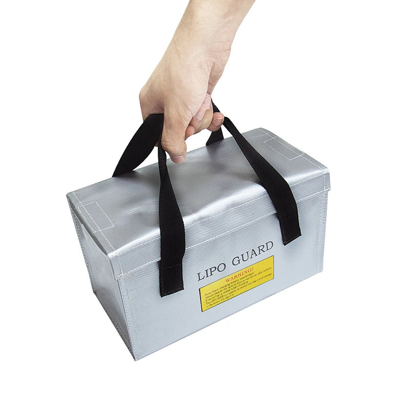 YIHUAXING Factory Supply Large Anti-Explosion Fireproof Safe Battery Bag with Zipper
