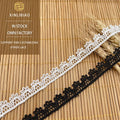Water Soluble Lace Decorative Children's Clothing Accessories Wholesale Single Side Embroidery Lace Lace Trim