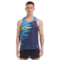 Sanken Sublimation Print Running Singlet Quick Dry Seamless Running Shirts Breathable Marathon Tank Tops Lightweight Vest