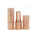 Stock High Grade Patterns Relief Design Lipstick Tube Packaging Wholesale Custom Octagonal Cosmetic Gold Lipstick Container