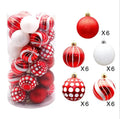 Christmas Ball Ornaments 30PCS Shatterproof Christmas Tree Ornaments Plastic Ball Decorations with String Perfect Hanging Ball