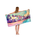 Best Selling Personalized Oversized Beach Towel Custom Printed Sand Free Quick Dry Towel Beach