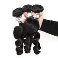 Remy 100% Human Hair Extensions Bundles Cheap 18 20 22 24 Inch Human Hair Bundles Vendors Wholesale Bulk Loose Wave Hair Bundles