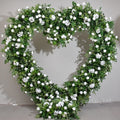 Artificial Silk Flower Runner Wedding Lead Table Centerpieces Simulated Roses Row Arch Square Pavilion Decoration
