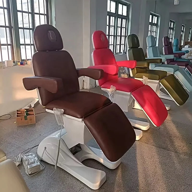 Foshan Factory Hot Pink Modern Beauty Facial Bed for Beauty Salon