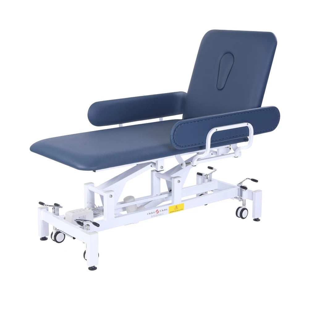 Height Adjustable Therapy Table Electric Massage Table Spa Aesthetic Stretchers Medical Bed Examination Couch Treatment Table